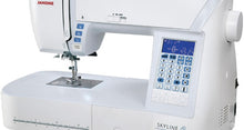 Load image into Gallery viewer, JANOME SKYLINE S3 SEWING & QUILTING MACHINE