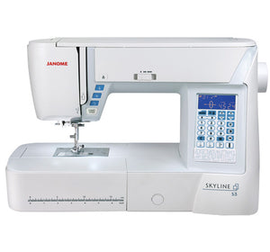 JANOME SKYLINE S3 SEWING & QUILTING MACHINE