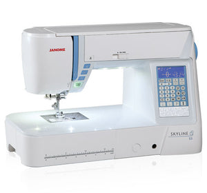 JANOME SKYLINE S5 SEWING & QUILTING MACHINE